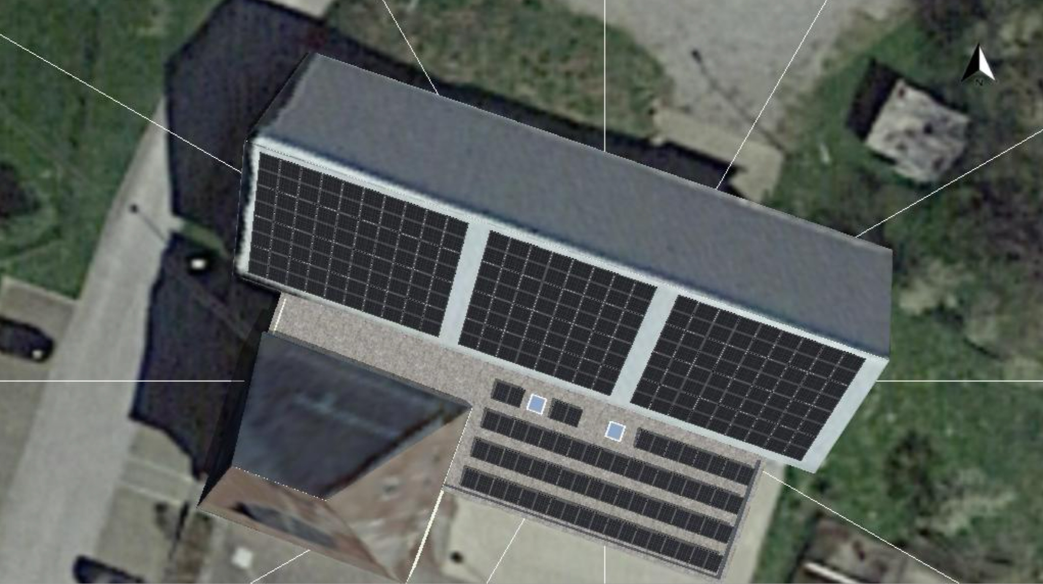 Projekt 4: PV-Anlage auf den Dächern des Bürgerzentrums in Sigmarswangen